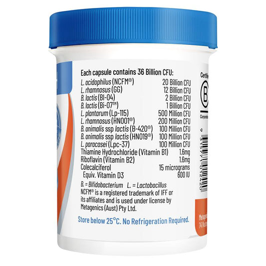 Inner Health Advanced Spectrum Probiotic 36 Billion CFU, 25 Capsules – view 2