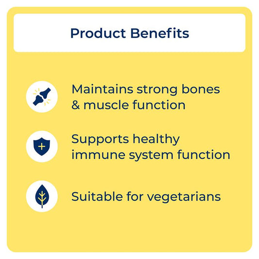 OsteVit-D Vitamin D3 One-A-Day 60 Tablets - Essential for Strong Bones-Auzzi Store