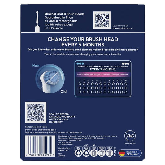 Oral-B Sensitive Clean Electric Toothbrush Replacement Heads - 16 Pack – view 2 - Auzzistore