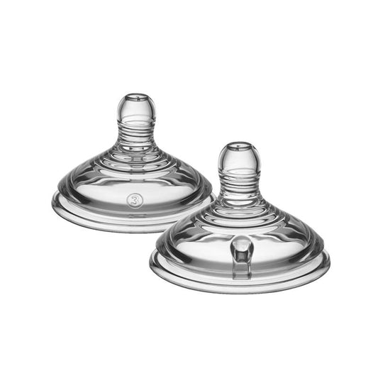 Tommee Tippee Natural Start Fast Flow Teats - 2 Pack for Optimal Feeding - Auzzistore