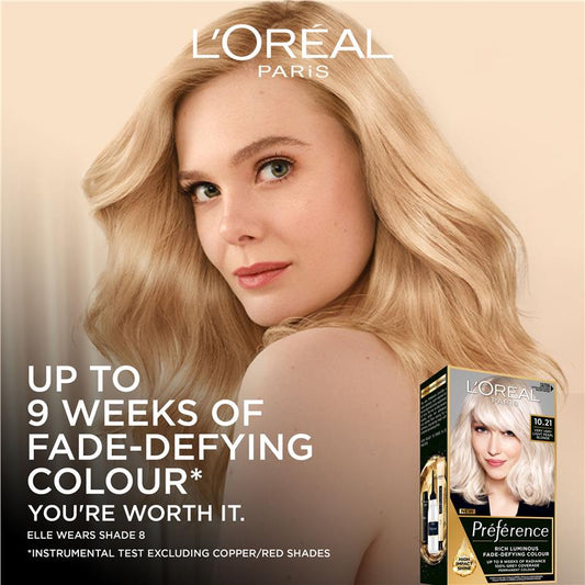 L'Oreal Paris Preference Stockholm 10.21 - Very Very Light Pearl Blonde – view 2 - Auzzistore