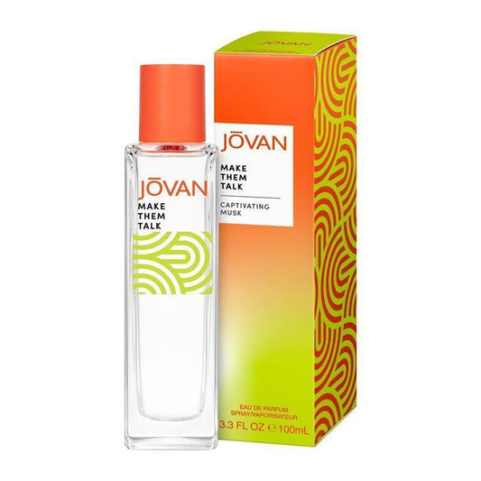 Jovan Genderless Make Them Talk Eau de Parfum 100ml - Bold Woody Musk - Auzzistore