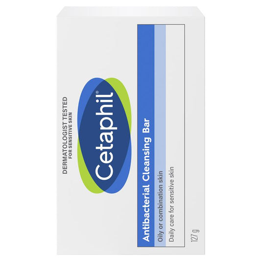 Cetaphil Antibacterial Cleansing Bar 127g for Oily & Combination Skin – view 2