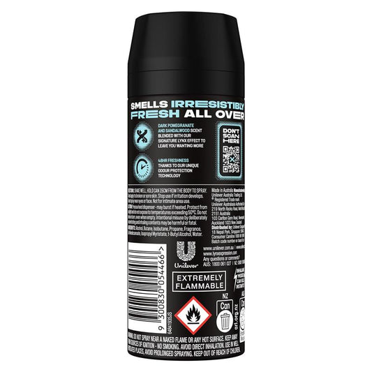 LYNX Anarchy Men’s Deodorant 165ml - 48H Protection, Pomegranate & Sandalwood – view 2