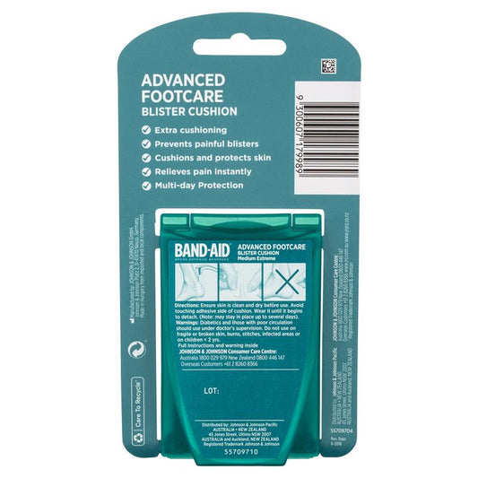 Band-Aid Advanced Hydrocolloid Footcare Blister Cushions, Medium 5-Pack – view 2