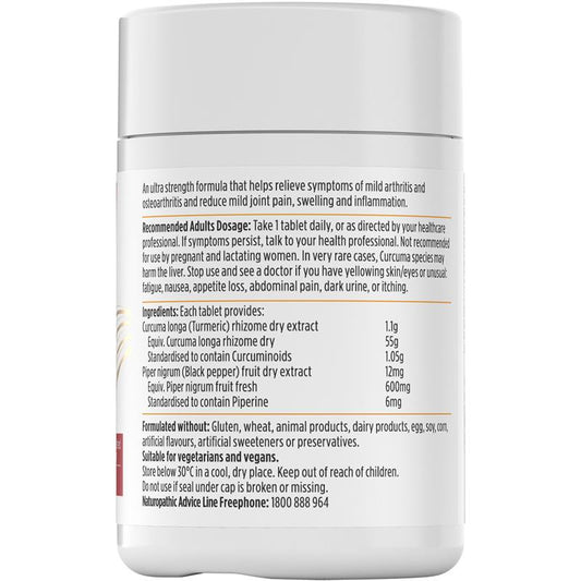 Nutra-Life Ultra Curcumin Turmeric 55000+ 50 Tablets - Powerful Anti-Inflammatory – view 2