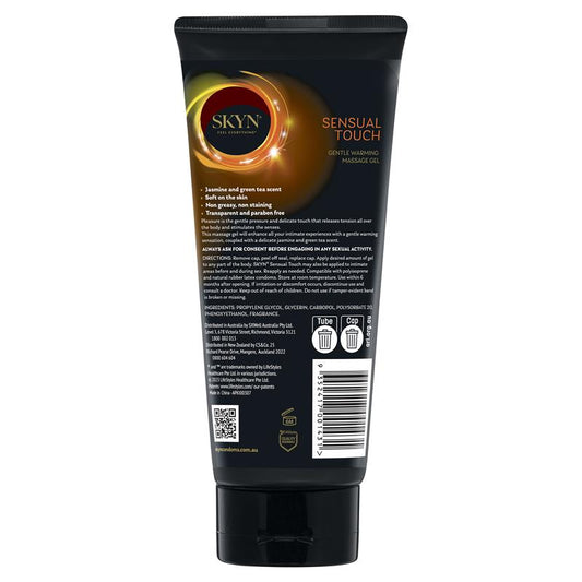 SKYN Sensual Touch Warming Massage Gel 200ml – Jasmine & Green Tea, Paraben Free – view 2