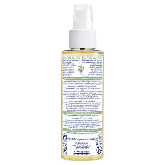 Mustela Baby Massage Oil 100ml - Nourishing & Soothing for Newborns - Auzzi Store
