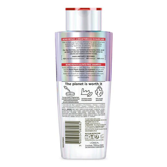 L'Oreal Paris Elvive Bond Repair Shampoo 200ml - Strengthen Your Hair – view 2