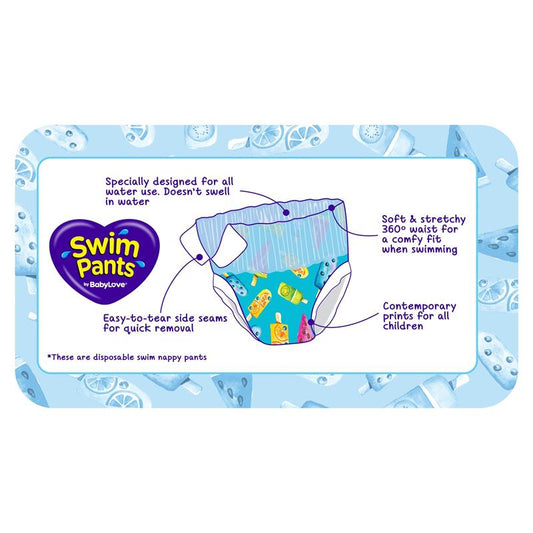BabyLove Swim Pants Small (6-12kg) - 11 Pack for Happy Water Adventures - Auzzi Store
