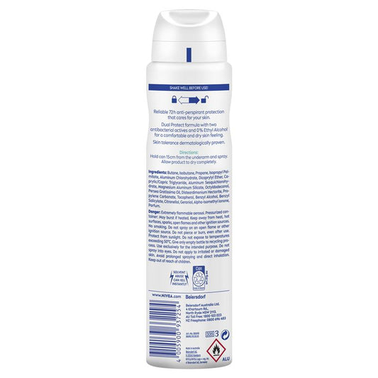NIVEA Intense Protection Fresh Aerosol Deodorant - 250ml (72H Protection) - Auzzi Store
