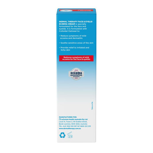 Dermal Therapy Face & Eyelid Eczema Cream 40g - Relief for Eczema-Prone Skin – view 2 - Auzzistore
