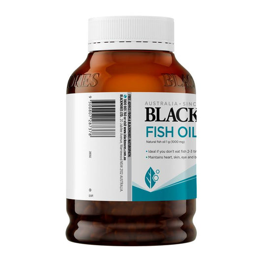 Blackmores Fish Oil 1000mg - 400 Capsules for Heart and Brain Health-Auzzi Store