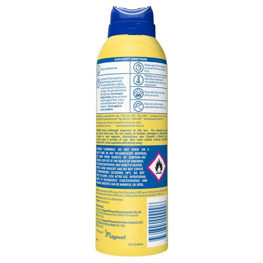 Banana Boat SPF 50+ Simply Protect Kids Clear Spray 175g | Gentle Protection - Auzzi Store