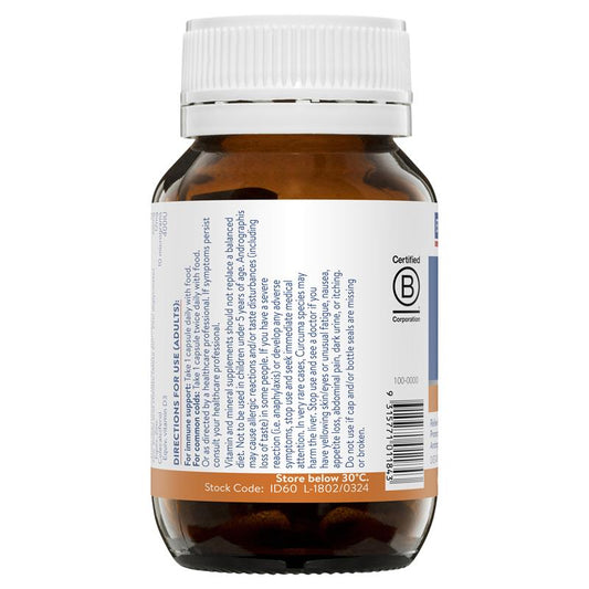 Ethical Nutrients Immune Defence Capsules - 60ct with Andrographis & Zinc – view 2
