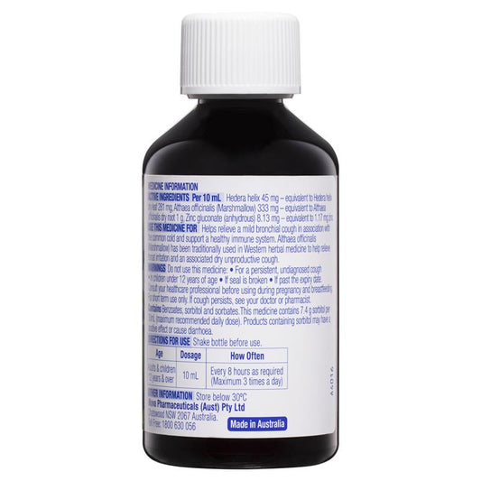 DURO-TUSS Lingering Cough Liquid Immune Support - Blackberry & Vanilla 200mL – view 2