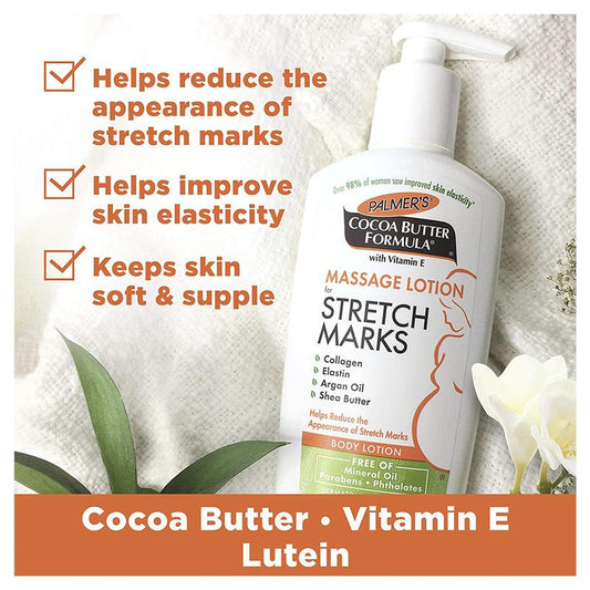 Palmer's Cocoa Butter Formula Pregnancy Massage Lotion for Stretch Marks - 250mL-Auzzi Store