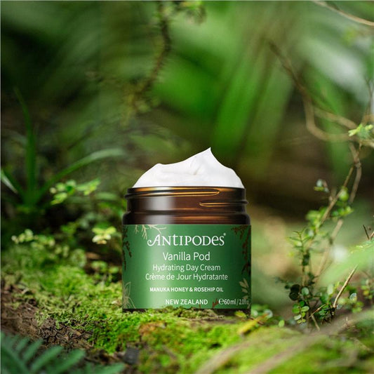 Antipodes Natural Vanilla Pod Day Cream 60ml - Nourishing Facial Moisturizer - Auzzi Store