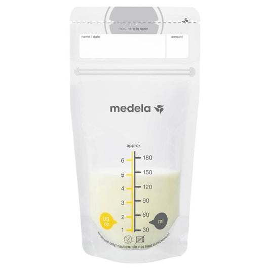 Medela Breast Milk Storage Bags 180ml - 25 Pack for Convenient Milk Storage - Auzzi Store