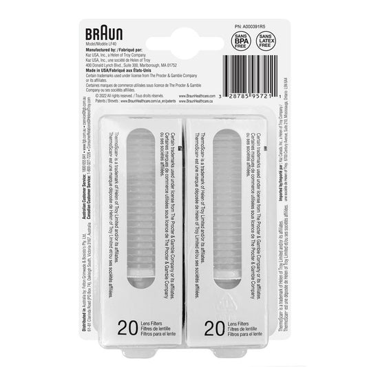 Braun Thermoscan Lens Filters LF40 - 40 Pack for Accurate Readings – view 2 - Auzzistore