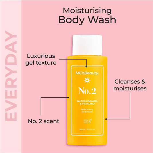 MCoBeauty No.2 Cream-Gel Body Wash 385mL | Moisturising Shea & Coconut – view 2