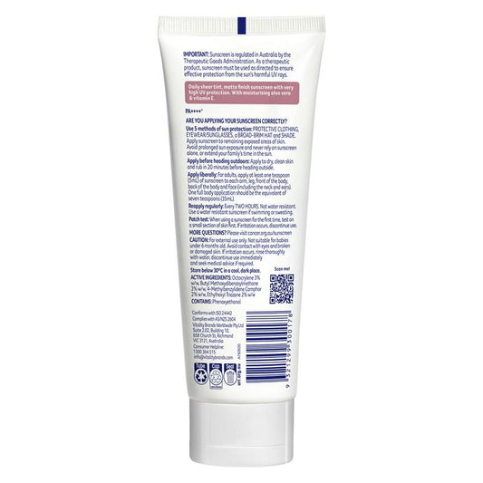 Cancer Council SPF 50+ Day Wear Face Matte Medium Tint - 75ml Tube - Auzzi Store
