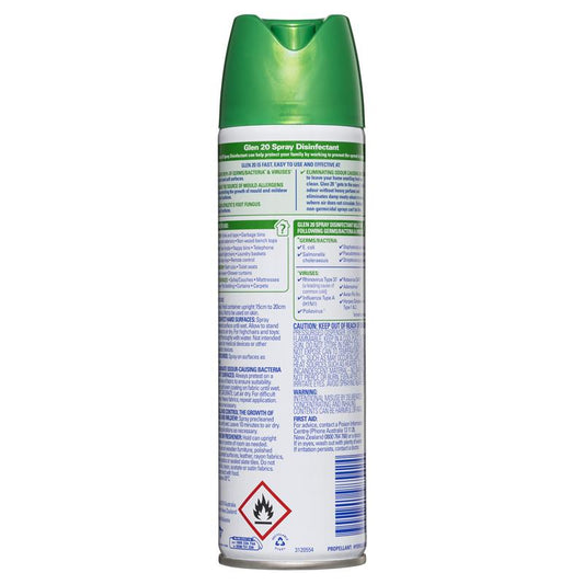 Glen 20 Spray Disinfectant Country Scent 175g - Powerful Germ Protection-Auzzi Store