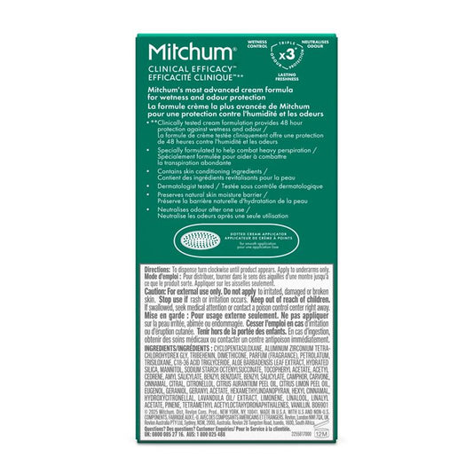 Mitchum Clinical Sport Deodorant Stick for Men, 45g – 48H Odor Control – view 2 - Auzzistore