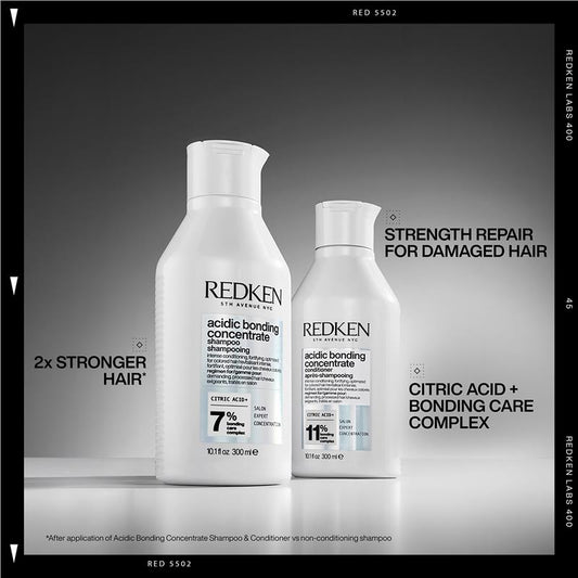 Redken Acidic Bonding Concentrate Shampoo 300ml - Ultimate Bond Repair – view 2 - Auzzistore
