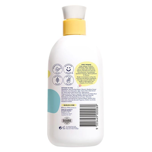 Bunjie Baby Top To Toe Hair And Body Wash 500ml - Gentle Plant-Based Care – view 2 - Auzzistore