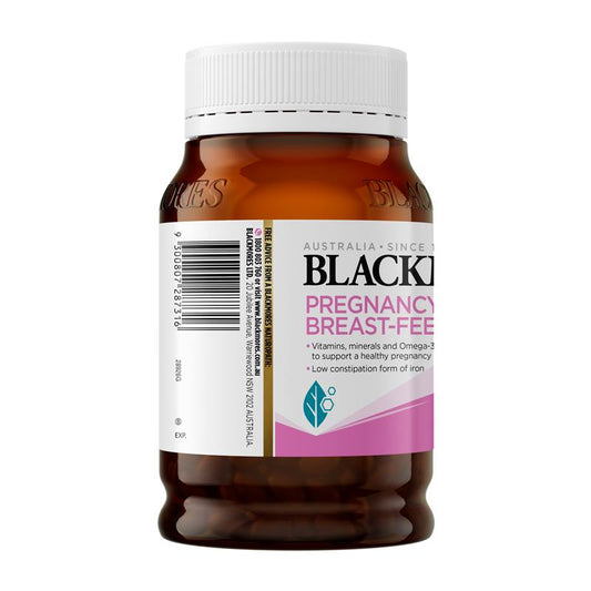 Blackmores Pregnancy & Breastfeeding Gold Capsules - 180, DHA & 20 Nutrients – view 2
