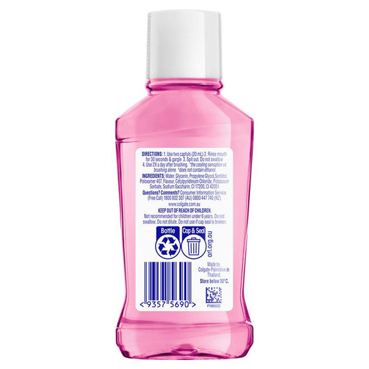 Colgate Max Fresh Watermelon Mouthwash 100ml - Alcohol-Free Freshness-Auzzi Store