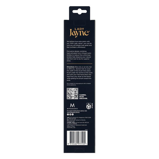 Lady Jayne 7310 Pro Porcupine Radial Brush Small - Perfect for Volume - Auzzi Store