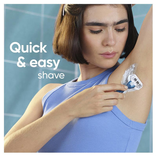 Gillette Venus Smooth Women's Razor Blade Refills 8 Pack - Effortless Shaving - Auzzistore