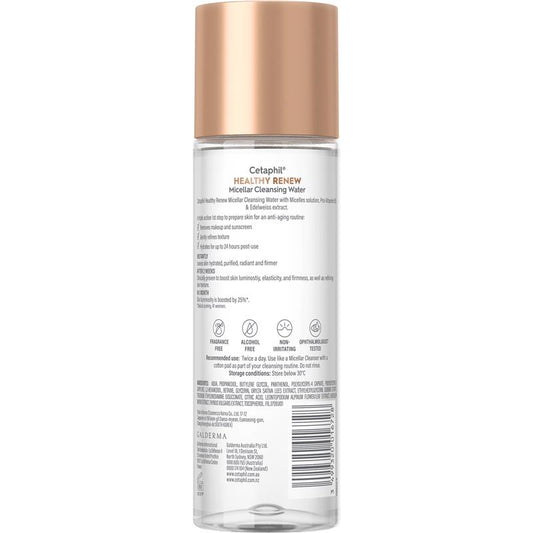 Cetaphil Healthy Renew Micellar Cleansing Water 160ml - Deep Cleanse & Hydrate