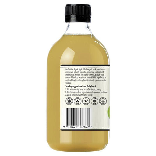 Barnes Naturals Organic Raw Unfiltered Apple Cider Vinegar with Mother 500ml – view 2