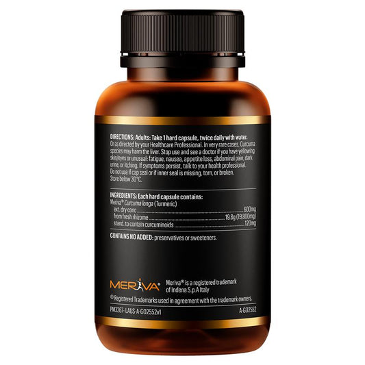 GO Healthy Bioactive Curcumin 60 Hard Capsules - Advanced Joint Relief