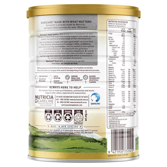 Karicare Goat Milk Toddler Formula 900g - Gentle Nutrition for Growing Tummies – view 2