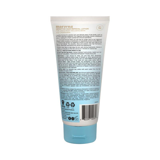 Marzena Sensitive Hair Removal Lotion 170g Aloe Vera & Regrowth Inhibitor – view 2