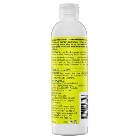 Thursday Plantation Tea Tree Everyday Shampoo 250ml - Natural Hair Revitalizer-Auzzi Store