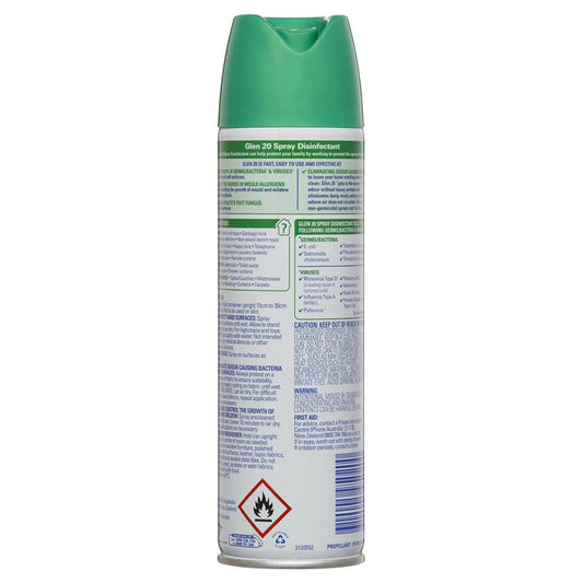 Glen 20 Surface Spray Disinfectant 175g - Powerful Germ Protection-Auzzi Store