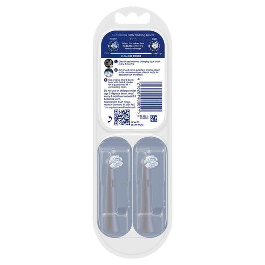 Oral-B iO Advanced Clean Electric Toothbrush Refills - Black, 4 Pack – view 2