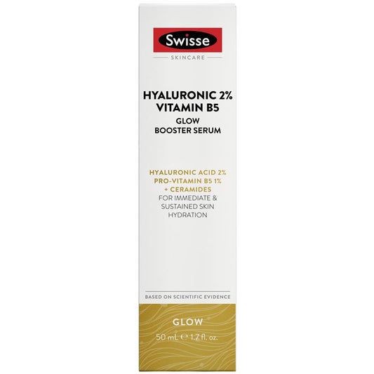 Swisse Skincare Hyaluronic 2% Vitamin B5 Glow Booster Serum - 50ml-Auzzi Store