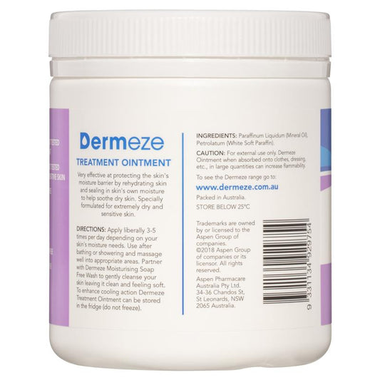 Dermeze Treatment Ointment 500g - Ultimate Moisturizer for Dry Skin - Auzzi Store