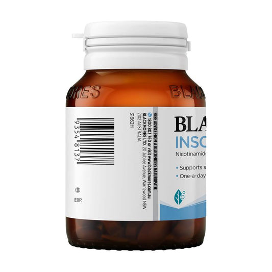 Blackmores Insolar Vitamin B3 (Nicotinamide) 500mg - 60 Tablets for Skin Health – view 2