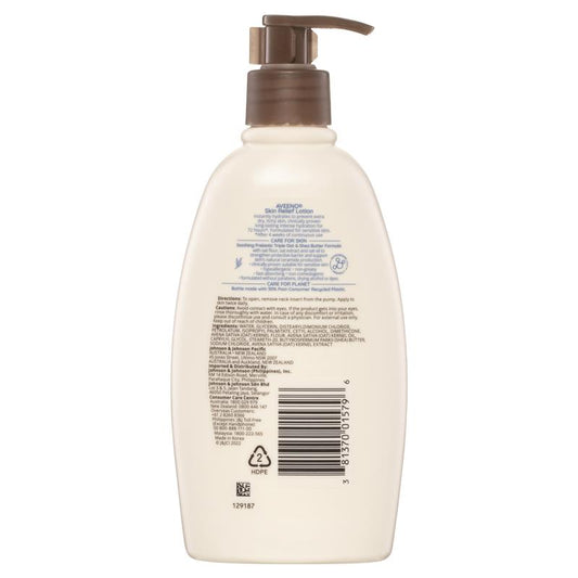 Aveeno Skin Relief Fragrance Free Moisturising Body Lotion 354mL - Hydrate & Soothe-Auzzi Store