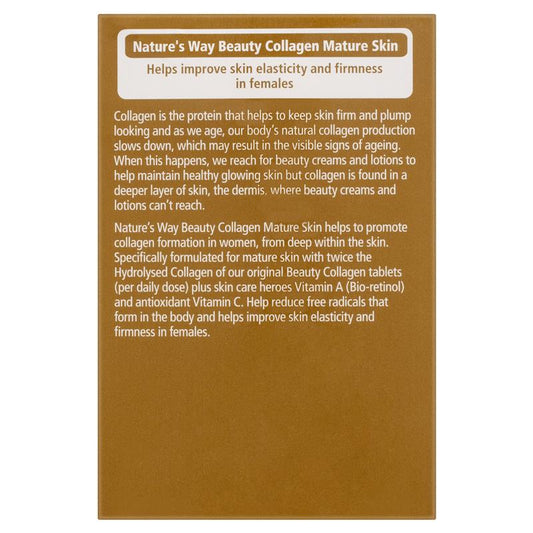 Nature's Way Beauty Collagen Mature Skin - 120 Tablets for Skin Elasticity – view 2