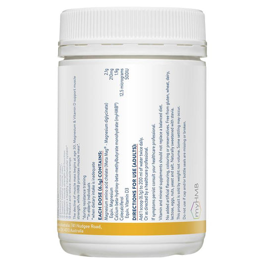 Ethical Nutrients Mega Magnesium Muscle Plus 135g - Natural Muscle Strength Support - Auzzi Store