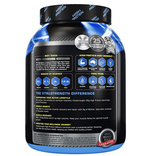 Vital Strength High Protein Vanilla 1.5kg - Premium Muscle Support – view 2