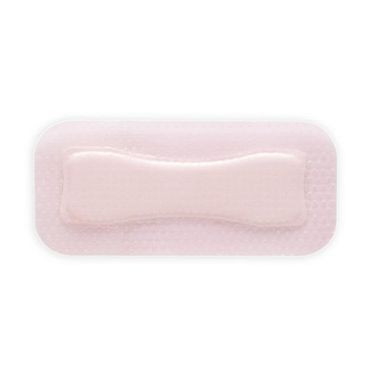 Allevyn Gentle Border Lite 12.5cm x 5.5cm - Showerproof Dressing for Sensitive Skin